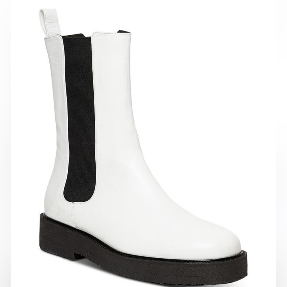 STAUD Monochrome Heeled Boots